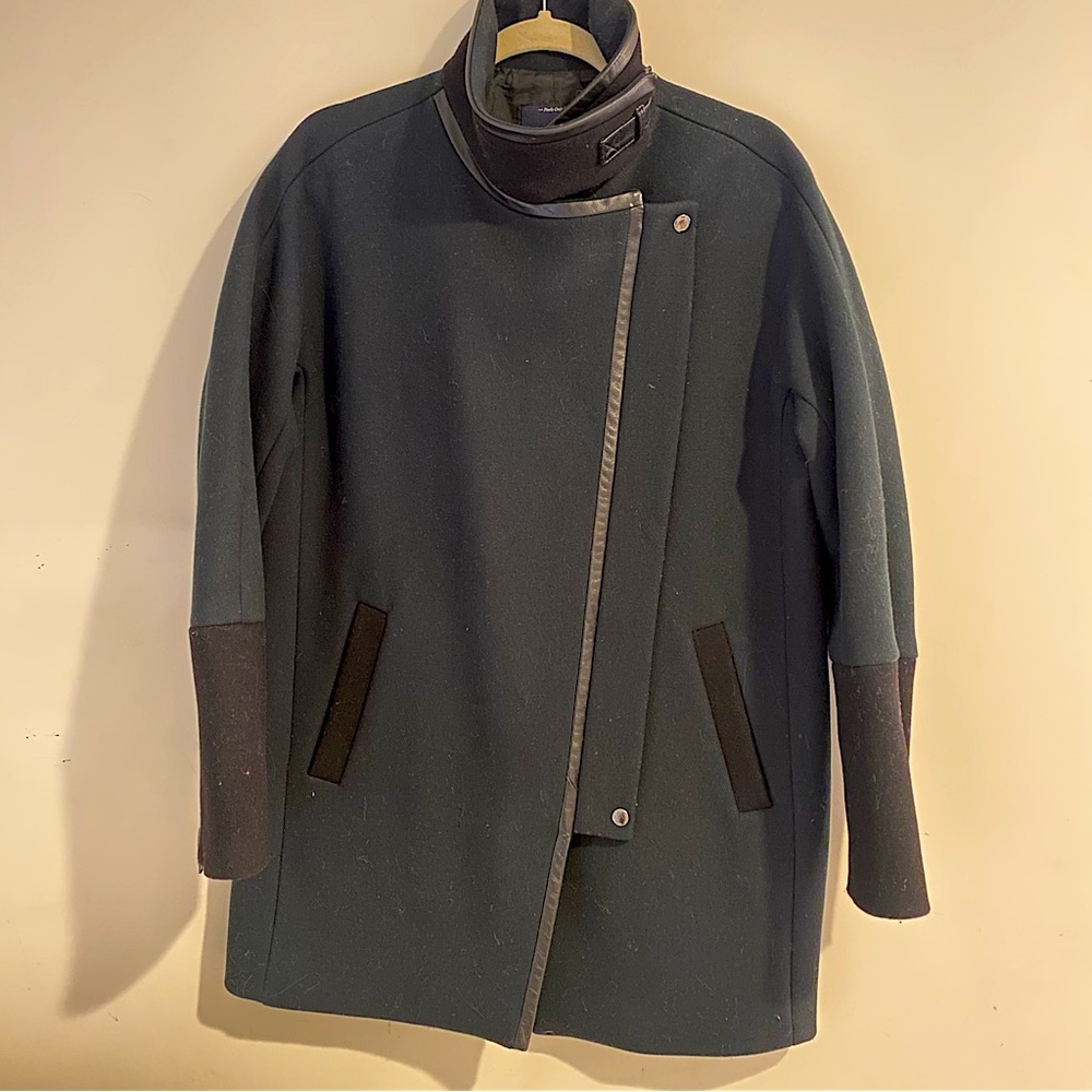 Madewell Oversized Two Toned Wool Jacket